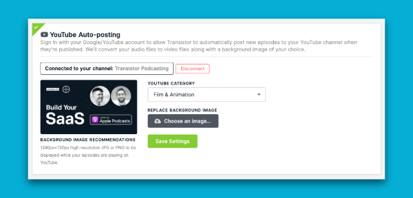 Automatically publish your podcast to Twitter, YouTube, Spotify