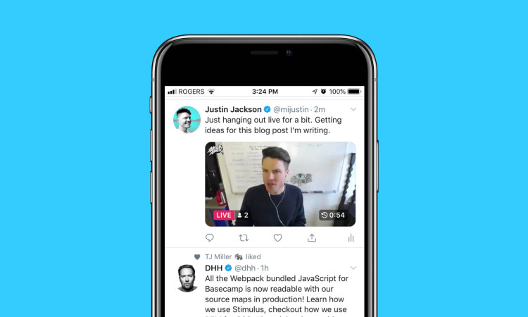 Twitter periscope livestream for podcasting