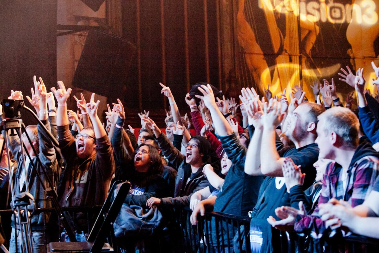 Crowd at Diggnation Live in 2011