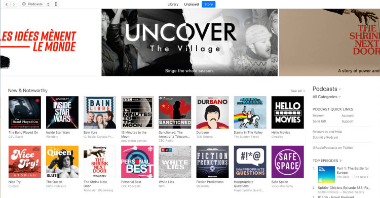 How to get in New & Noteworthy in iTunes, Apple Podcasts