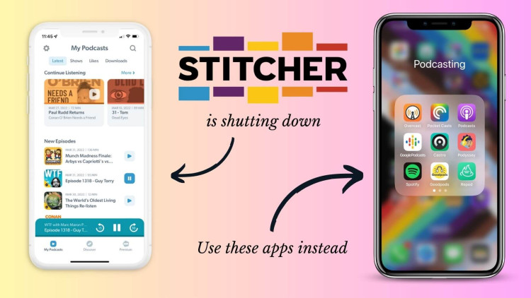 Stitcher is shutting down, here are the best alternatives
