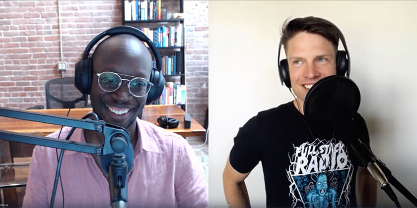 Courtland Allen and Justin Jackson podcast