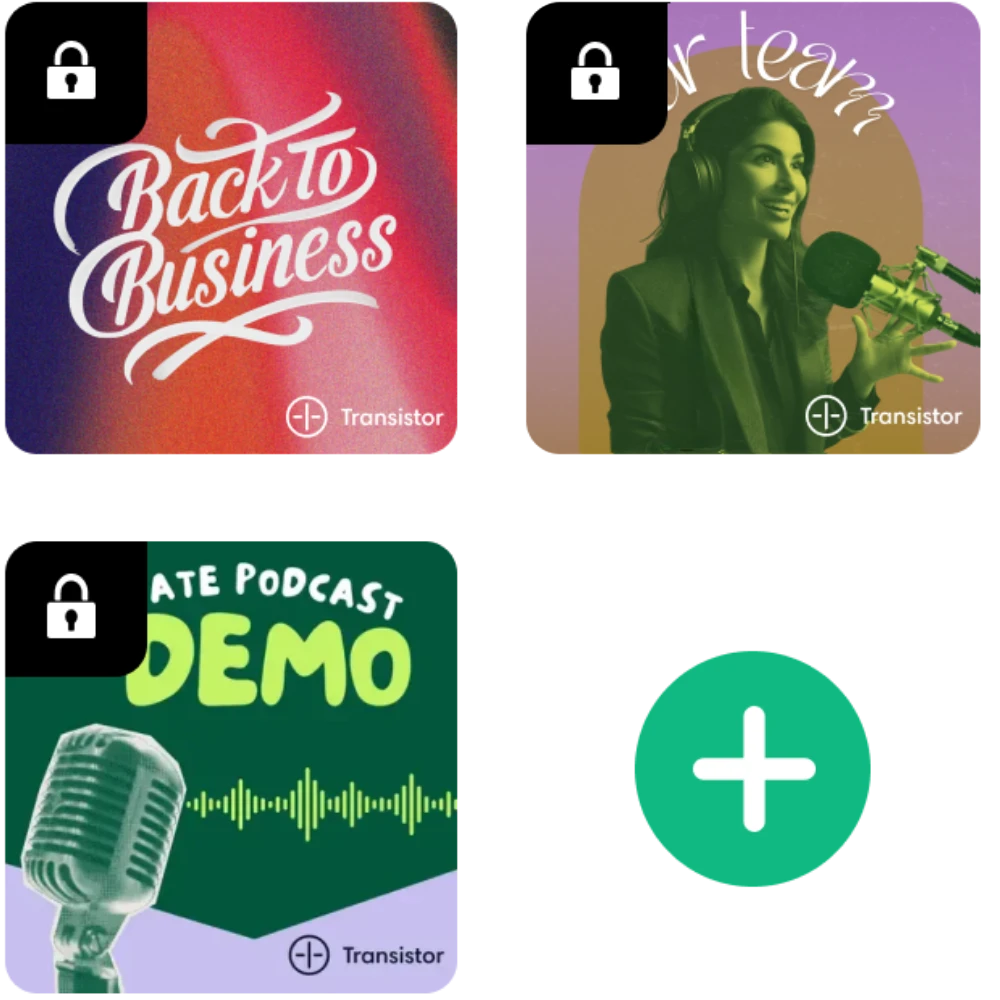 Create your private podcast