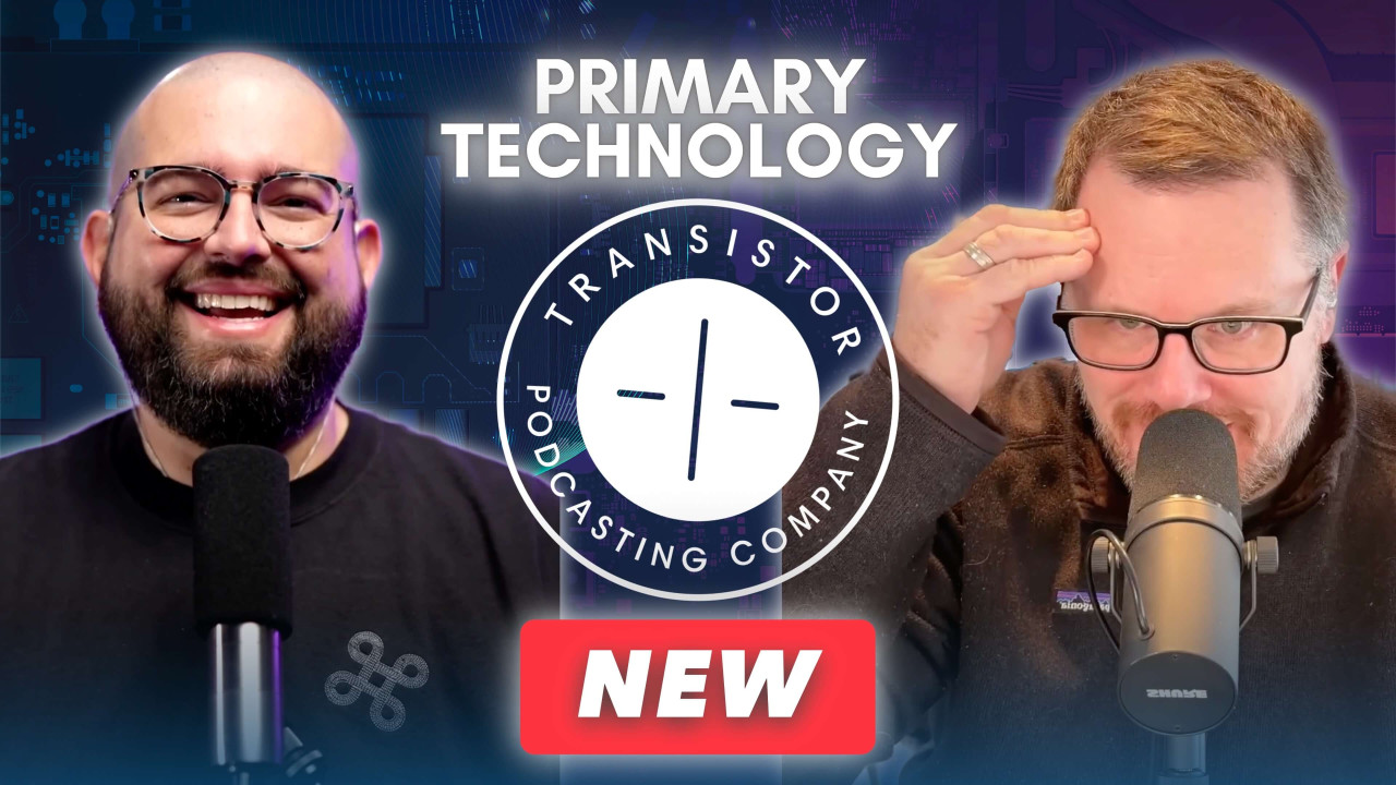 Stephen Robles uses Transistor for podcast hosting - Primary Technology
