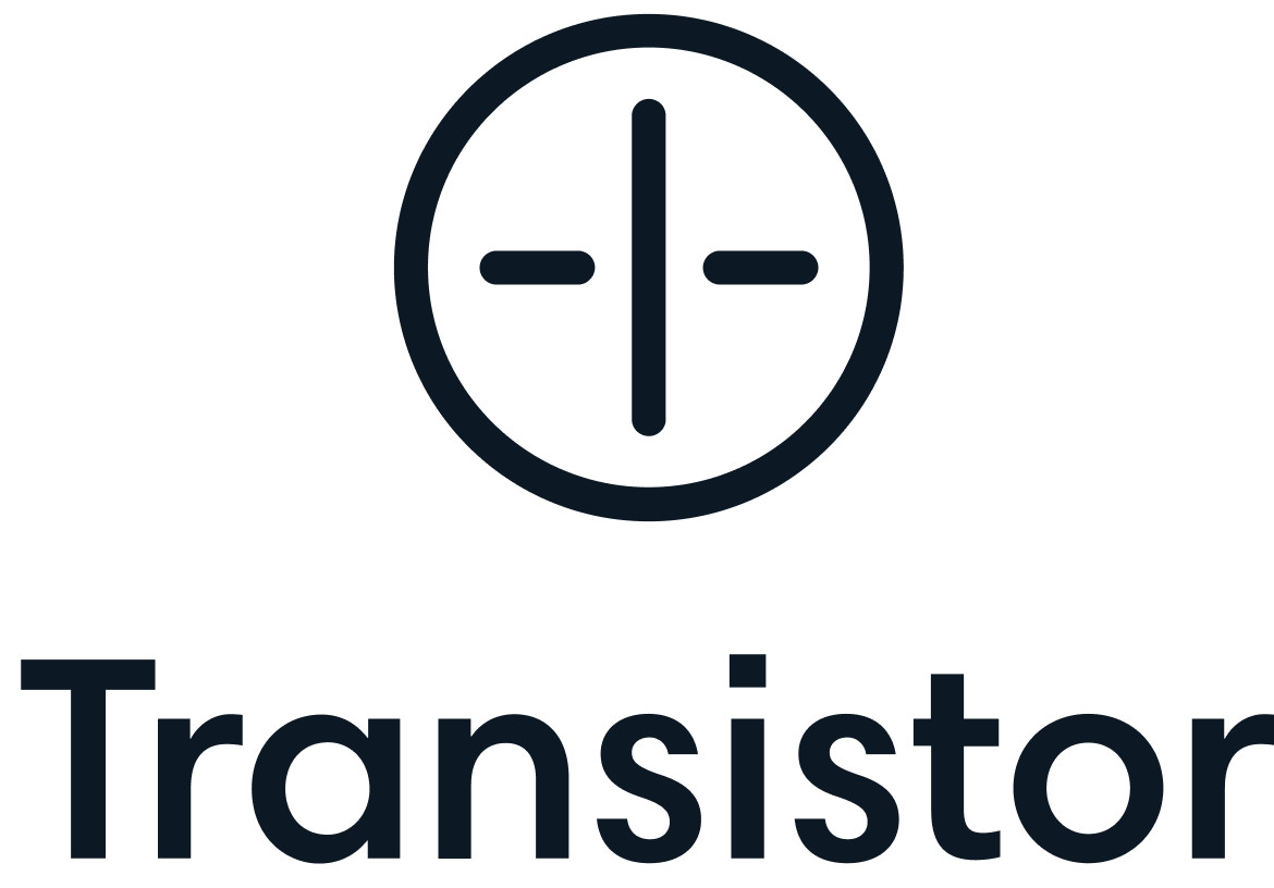 Transistor Vertical Logo